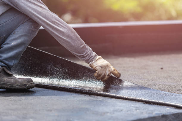 Professional Waterproofing technician working in Lebanon, IN